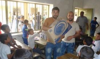 اعادة افتتاح مدرسة الشهيد نافع بن داوود في ايمن الموصل
