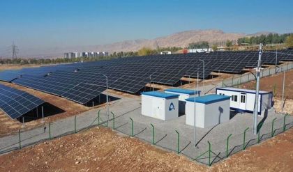 افتتاح أكبر محطة طاقة شمسية لإنتاج الكهرباء في دهوك