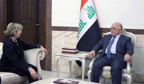  العبادي يستقبل رئيس مجلس الاعمال العراقي البريطاني ويؤكدان على تنشيط القطاع التجاري