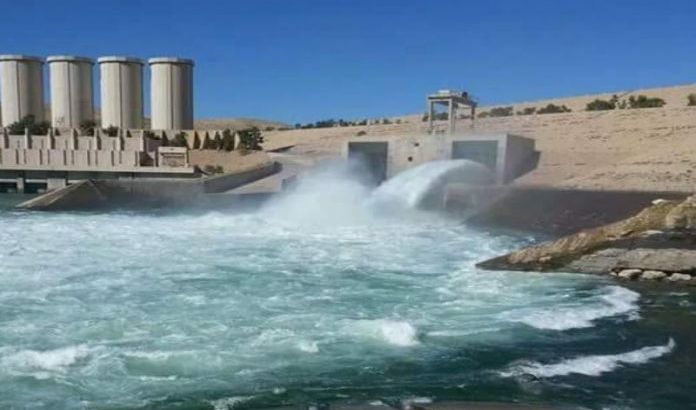 ارتفاع الخزين المائي في سد الموصل إلى 7.5 مليون متر مكعب