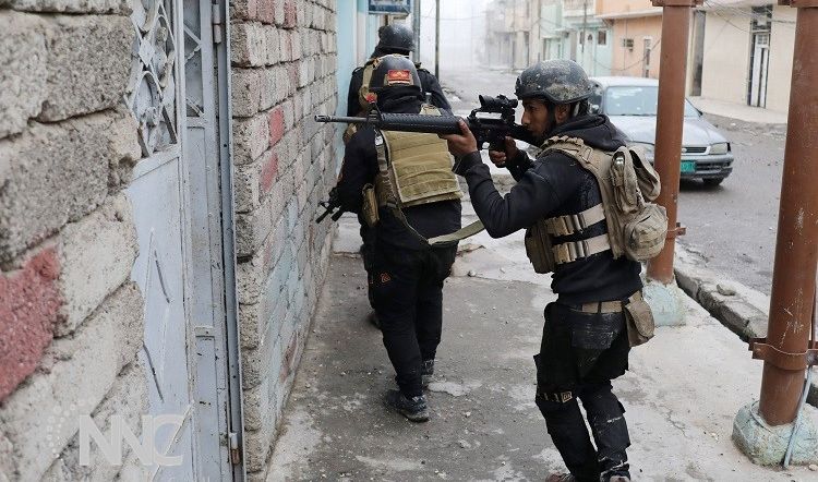 الشرطة الاتحادية تحبط محاولة تسلل عناصر داعش لمنطقة الدندان بايمن الموصل
