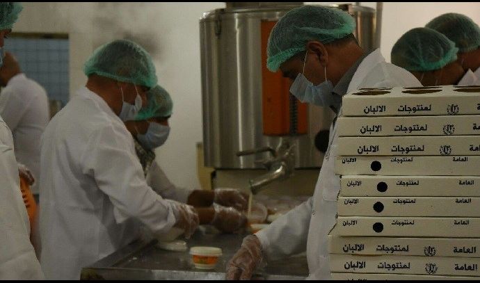 معمل البان الموصل يدعو المواطنين لشراء منتجات المعمل