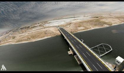 الإعمار تعلن إنجاز جسر الزبير الملاحي الجديد في البصرة
