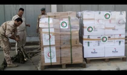 العراق يرسل وجبات جديدة من المساعدات إلى غـزة