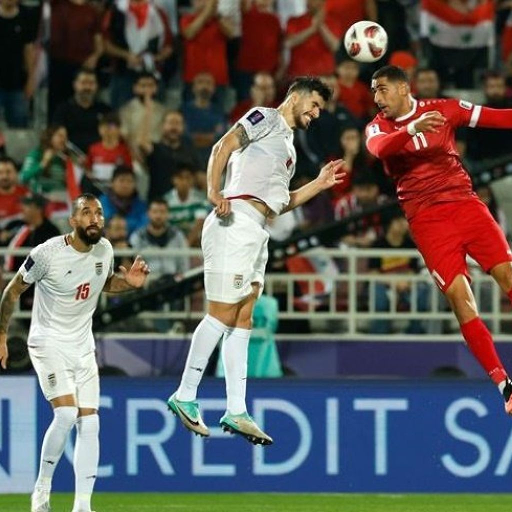 سوريا تودع كأس آسيا بعد خسارتها أمام إيران بركلات الترجيح