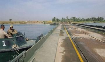 عمليات نينوى: اغلاق جسري النصر والحرية العائمين لمدة 3 ايام