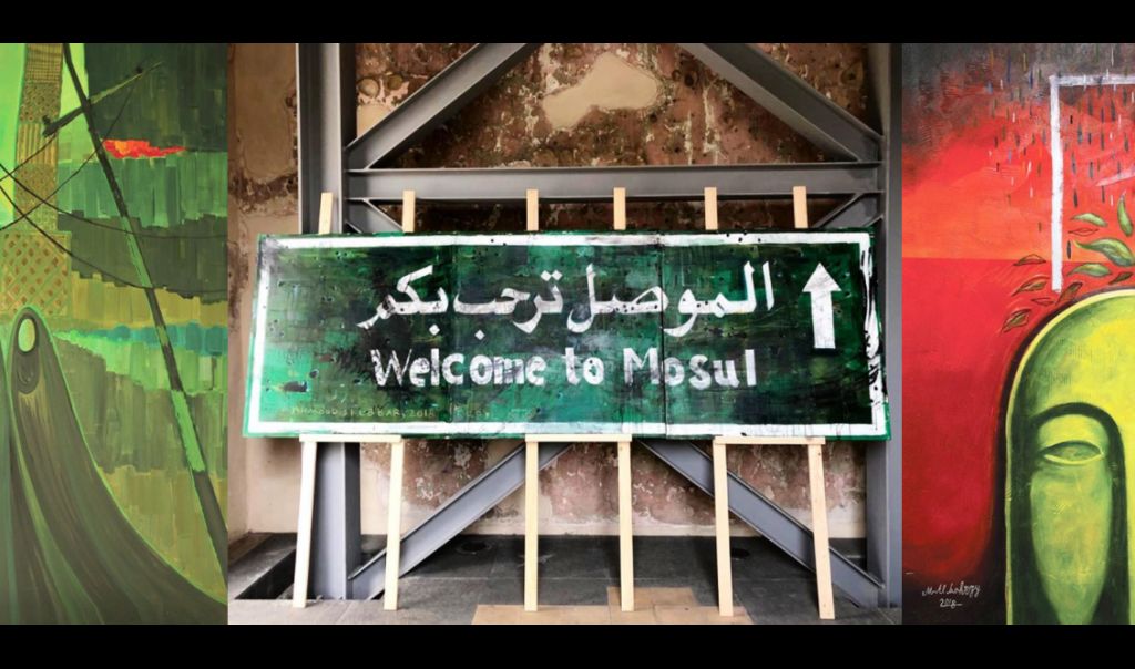 معرض العودة الى الموصل من المتحف الحضاري الى متحف بيت بيروت