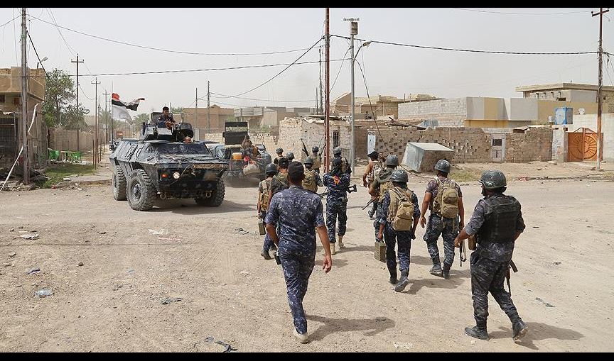 الشرطة الاتحادية تقترب من جامع النوري في الموصل
