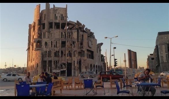  هدم مبنىً صممه رفعت الجادري واستخدمه داعش لإعدام مدنيين في الموصل