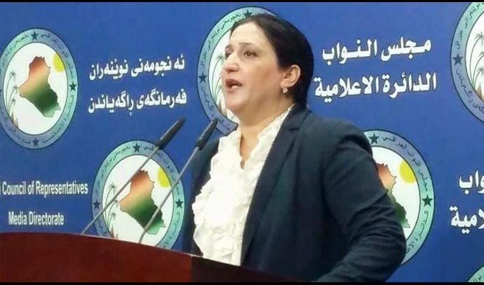 نائب تطالب بالكشف عن حقائق ملف سقوط الموصل أمام الرأي العام