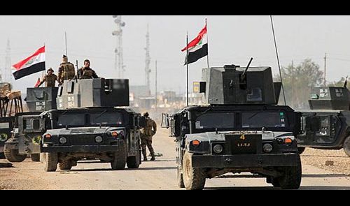 القوات العراقية تواصل مطاردة داعش  