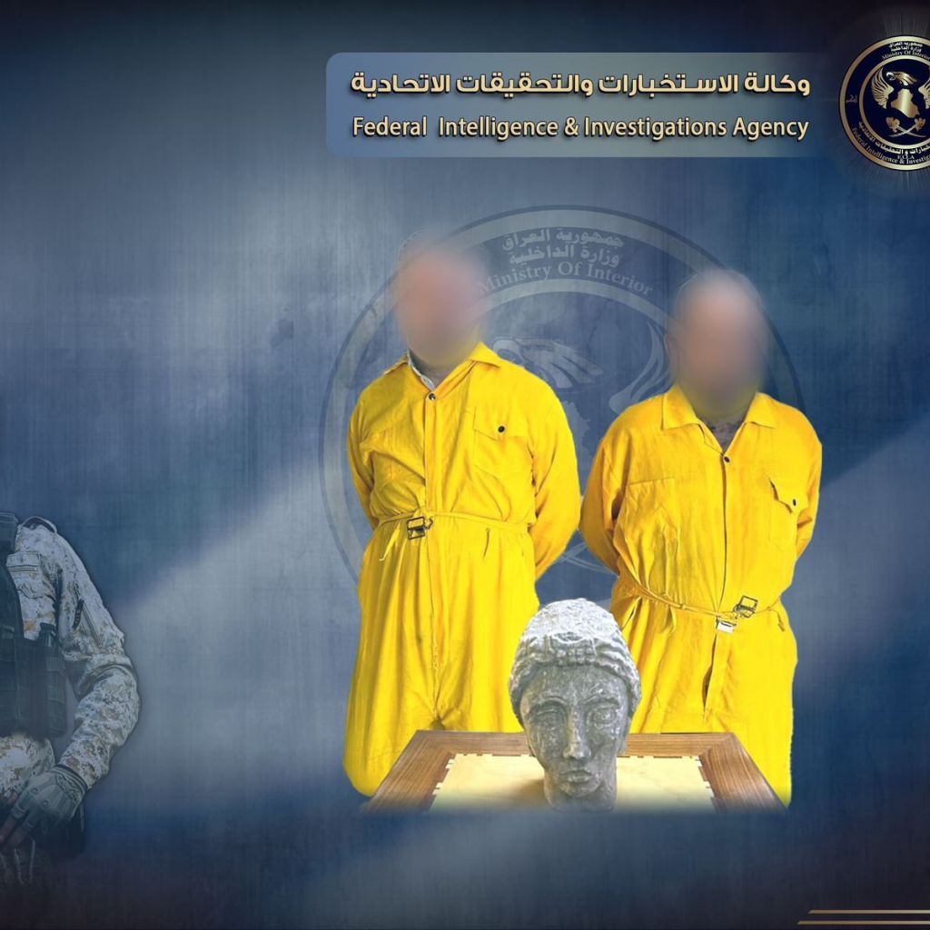 الاستخبارات: ضبط قطعة أثرية والقبض على حائزيها في نينوى