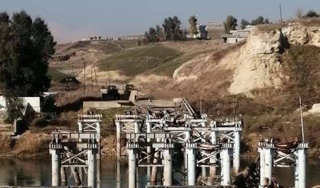 البدء بتأهيل جسر استراتيجي شمال الموصل 