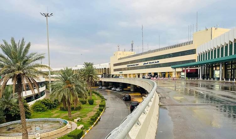 ايقاف الرحلات الجوية في مطار بغداد الدولي