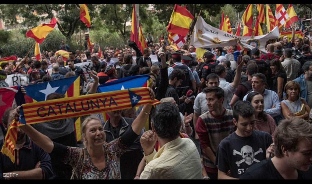 أزمة انفصال كتالونيا تأخذ منحى التصعيد في برشلونة
