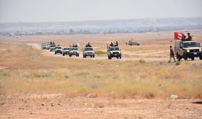 الحشد الشعبي يعلن إنطلاق عملية عسكرية واسعة غرب الأنبار