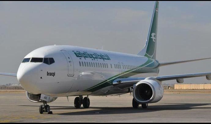 العراق يتسلم طائرة ركاب من طراز “بوينغ 737” الأمريكية