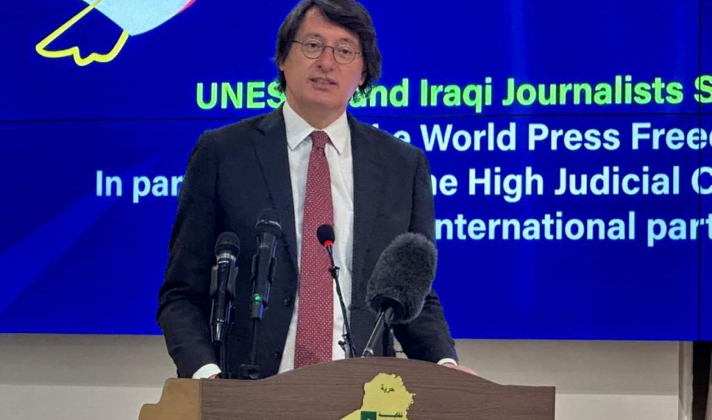 اليونسكو توصي بإعداد آلية لحماية الصحفيين في العراق