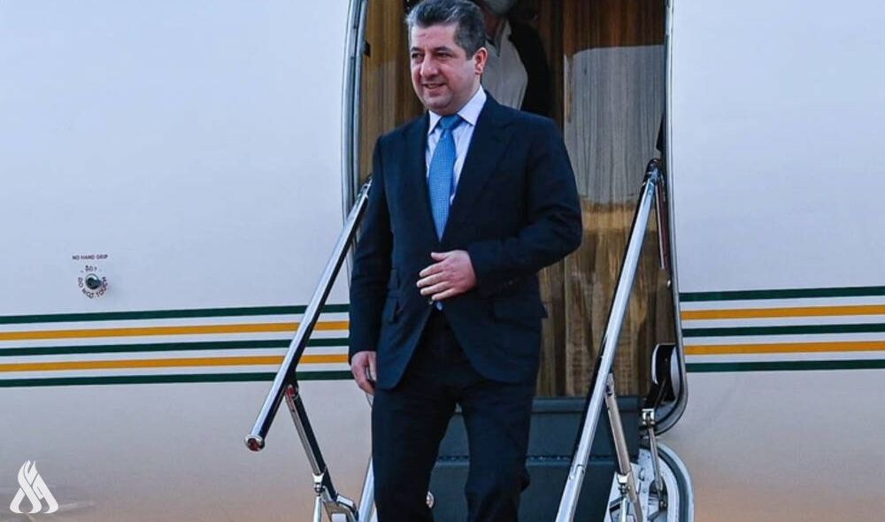 رئيس حكومة اقليم كردستان يصل إلى بغداد