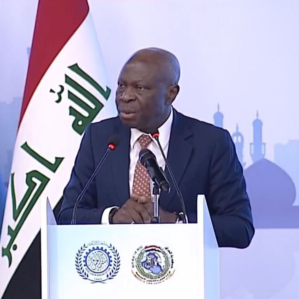 مدير عام منظمة العمل الدولية: أشكر الحكومة العراقية على استضافة مؤتمر العمل العربي