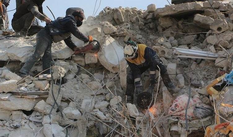 6957 قتيلاً و38224 مصاباً حتى الآن جراء الزلزال بتركيا