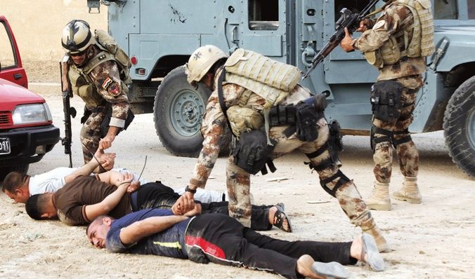 عمليات بغداد تعتقل متهما يعمل ضمن مايسمى ولاية الانبار 