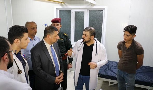 محافظ نينوى يعلن البدء بتأهيل كافة مستشفيات الموصل بالاتفاق مع وزارة الصحة