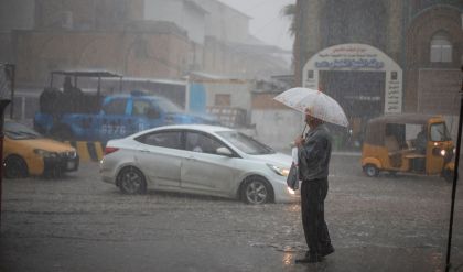 طقس العراق.. أمطار رعدية وتصاعد ضباب وانخفاض في درجات الحرارة