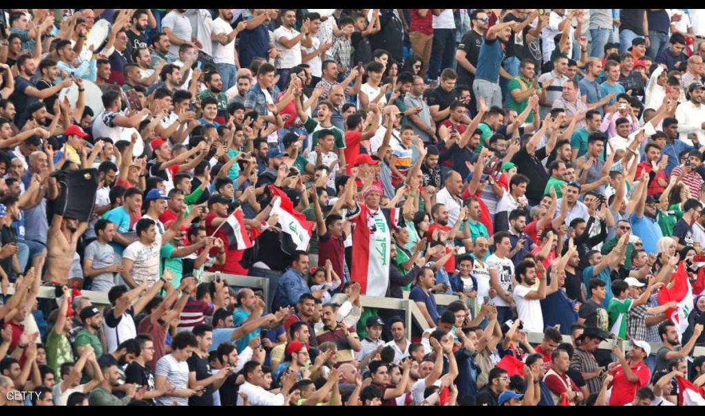 المنتخب العراقي ونجوم العالم في مباراة استعراضية