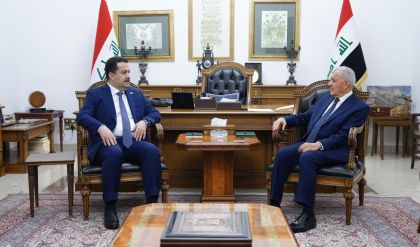 رئيسا الوزراء والجمهورية يبحثان وجود التحالف الدولي على الأراضي العراقية