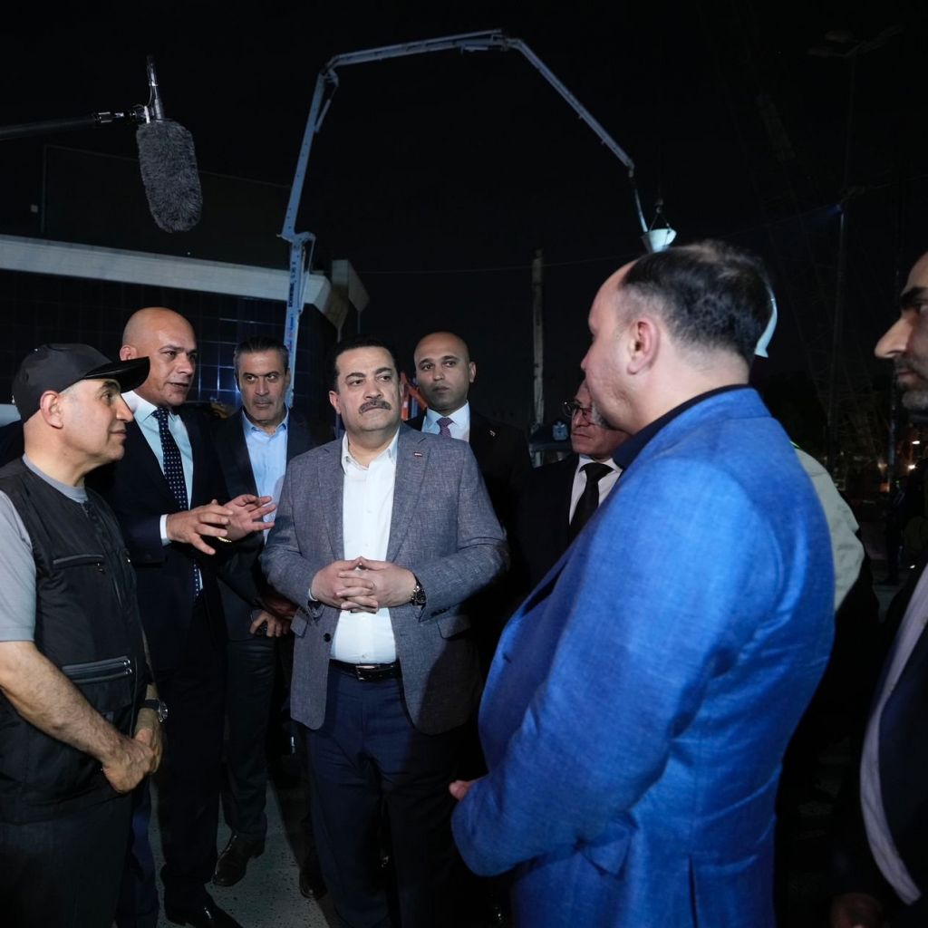 رئيس الوزراء يطلق أربعة مشاريع جديد ضمن الحزمة الأولى لفكّ الاختناقات المرورية ببغداد
