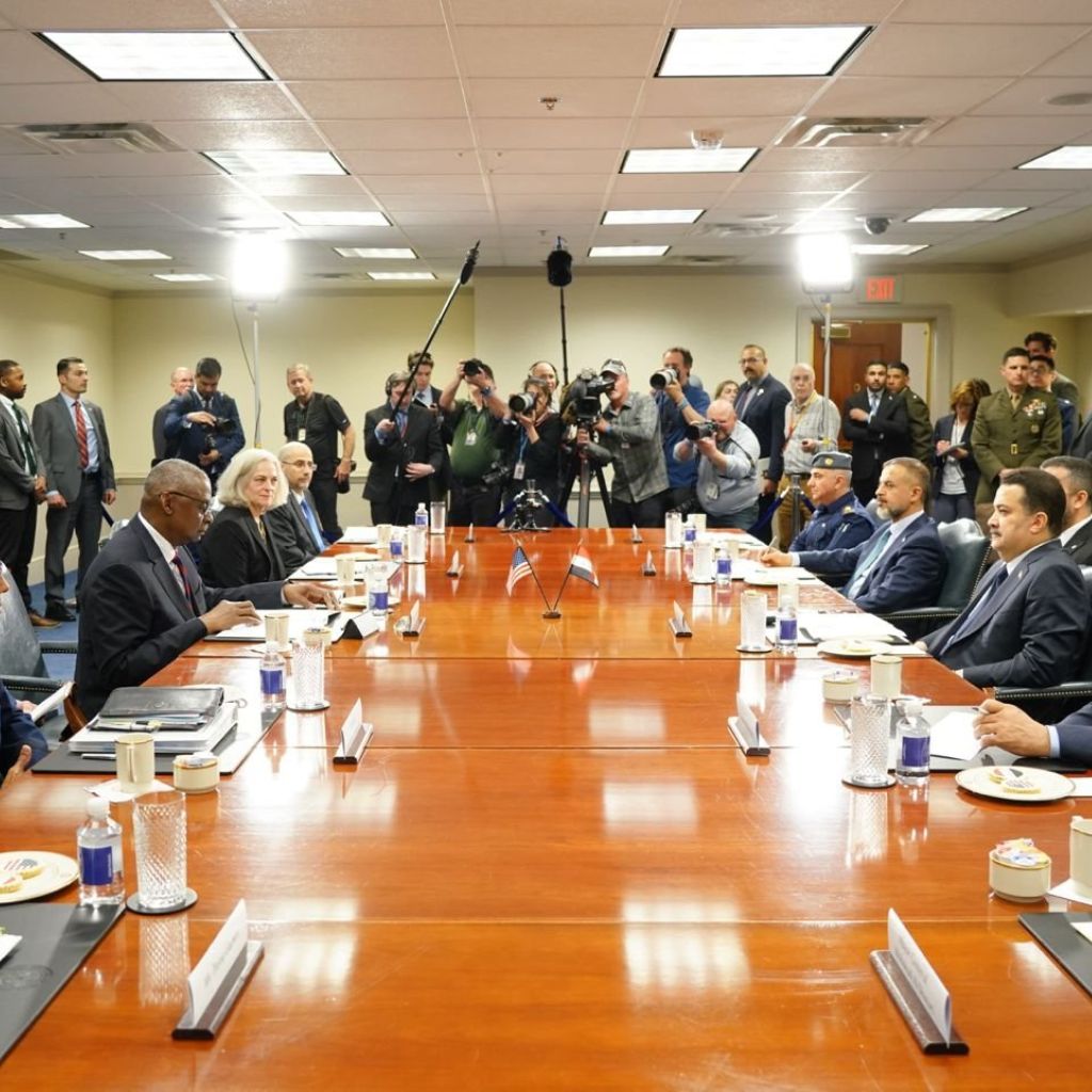 رئيس الوزراء من البنتاغون: اللجنة التنسيقية العليا ستعقد اجتماعها الثاني في تموز المقبل
