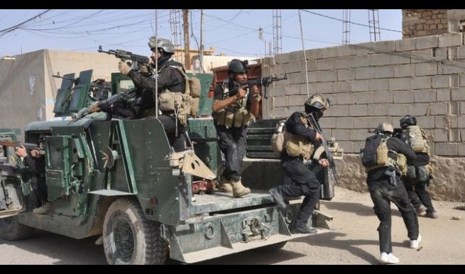 مكافحة الارهاب يحرر حي الصحة الثانية بالجانب الايمن من الموصل