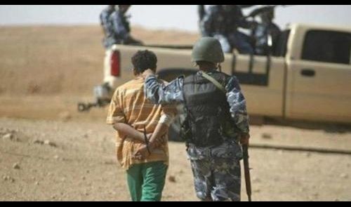 اعتقال مقاتل بديوان الجند التابع لداعش ايسر الموصل