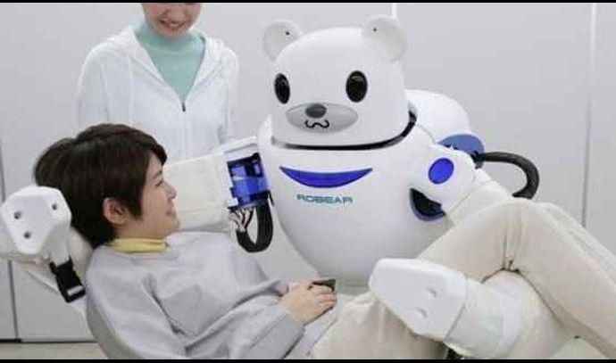 علماء اليابان وبريطانيا يطورون أول ممرضة روبوت