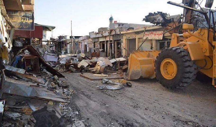 بلديات نينوى تطلق حملة واسعة لتنظيف المدينة القديمة في الموصل