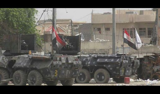 الشرطة الاتحادية تتوغل باتجاه جامع النوري في الموصل