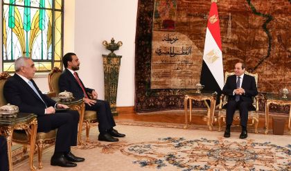 الحلبوسي يؤكد للسيسي أهمية تفعيل آلية التعاون الثلاثي بين (العراق ومصر والأردن)