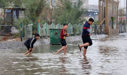 العراق يتعرض لمنخفض جوي قادم من البحر المتوسط يسبب سقوطاً للأمطار