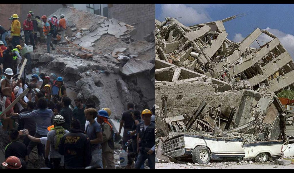 مصادفة غير معقولة عمرها 32 عاما بزلزال المكسيك