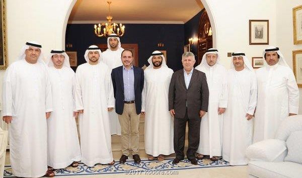 رئيس الاتحاد الإماراتي يشكر نظيريه العراقي والأردني