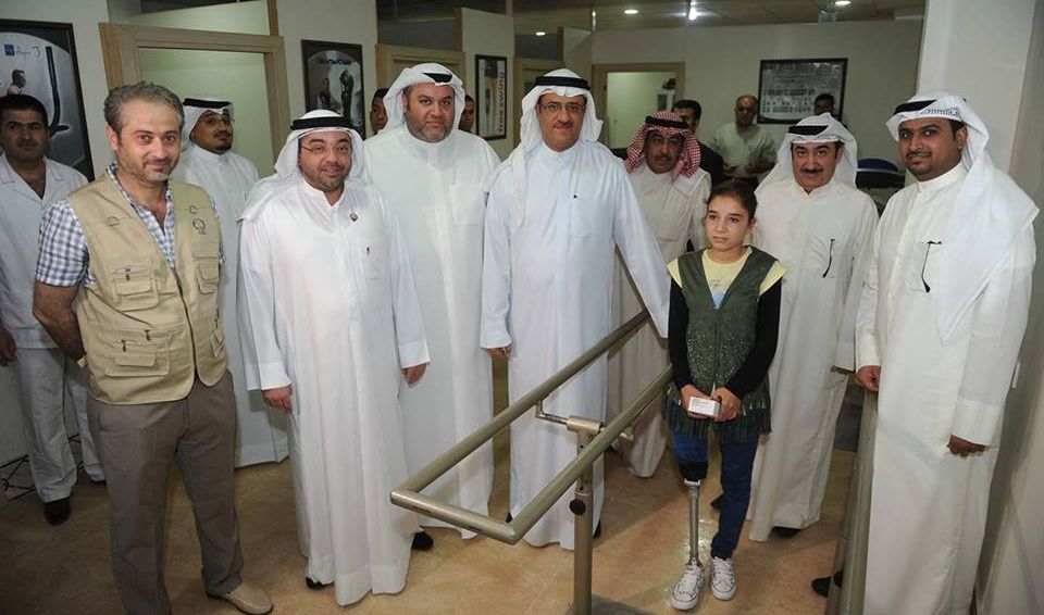 الجمعية الكويتية للاغاثة توفر الاطراف الصناعية لضحايا الارهاب في الموصل