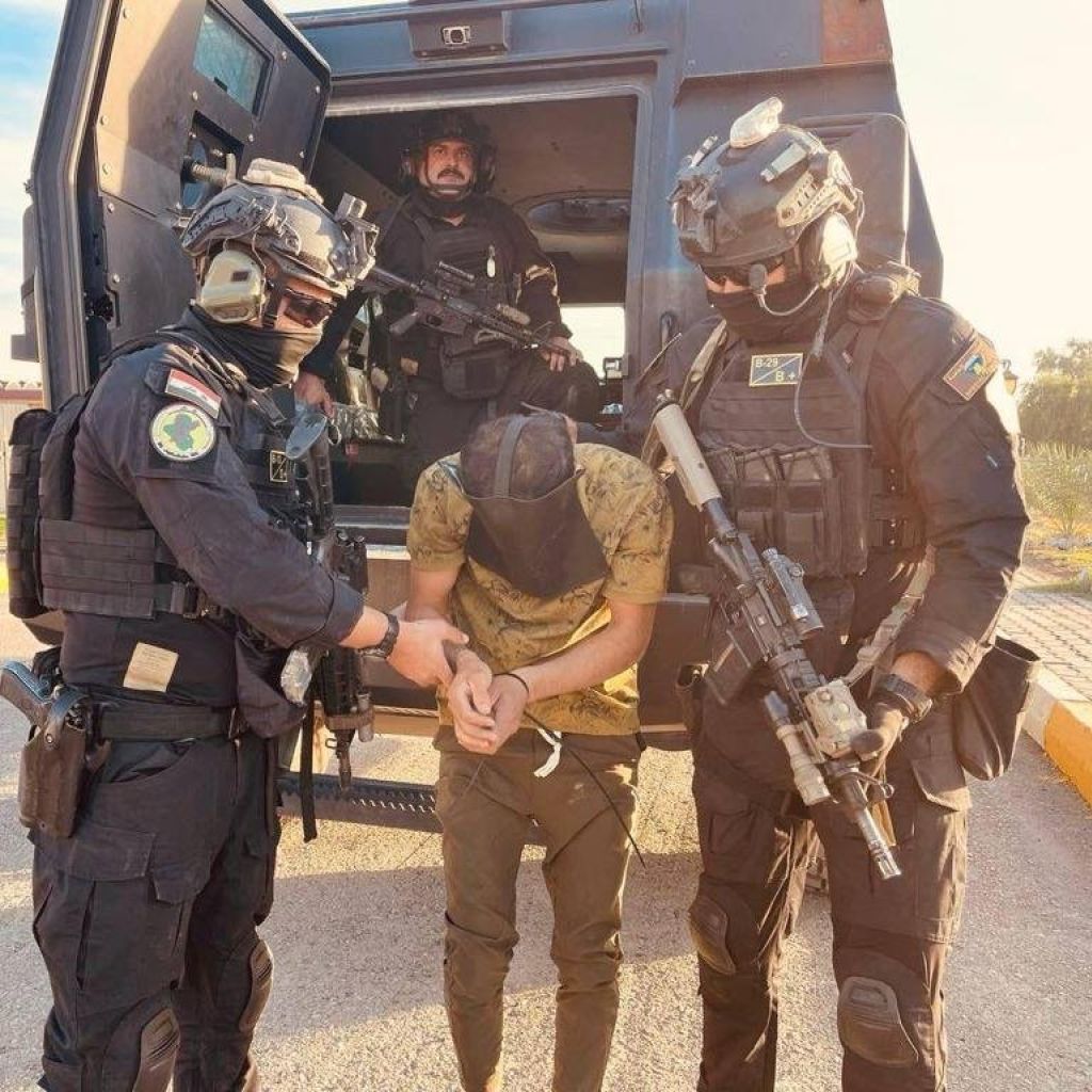 جهاز مكافحة الإرهاب يلقي القبض على ثلاثة إرهابيين في الأنبار