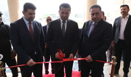 وزير النقل يفتتح بناية المجمع الإداري للشركة العامة للنقل البري