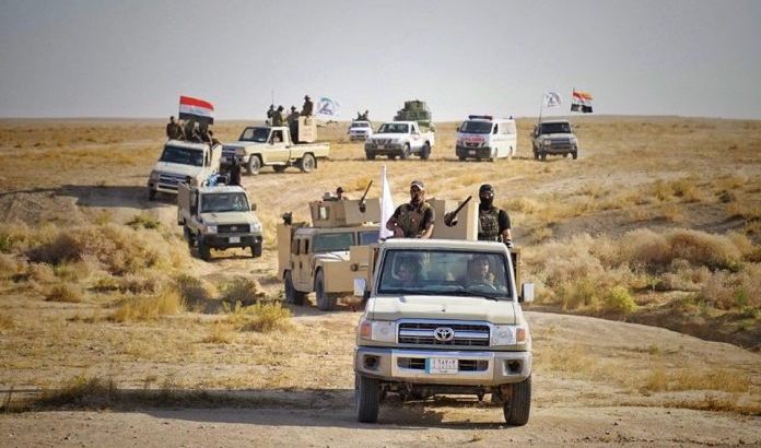الحشد يعثر على اربع مضافات لداعش جنوب غرب الموصل