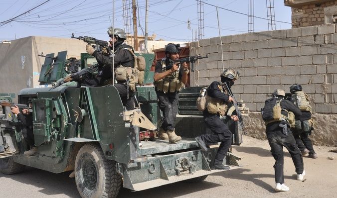 مكافحة الإرهاب تعلن سيطرتها على حي اليرموك الثانية غربي الموصل