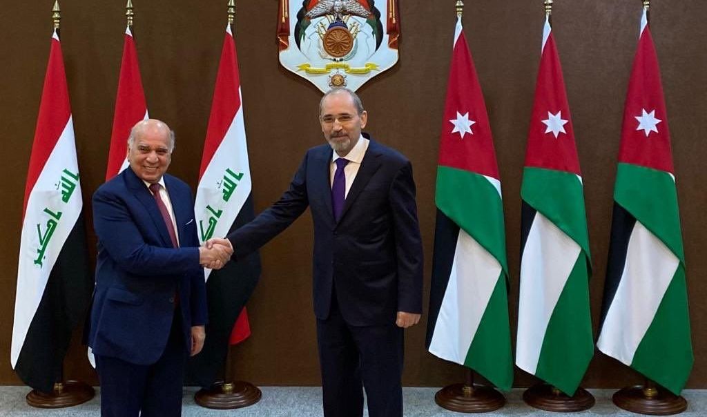 وزيرا خارجية العراق والأردن يؤكدان عمق العلاقات بين البلدين