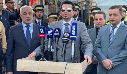 وزير النقل يعلن افتتاح خط جديد للنقل العام يمر بخمس مناطق في بغداد