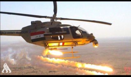 طيران الجيش يدمر مضافتين لعصابات داعش في صلاح الدين