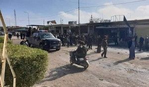  استشهاد واصابة 13 شخصاً بتفجير مفخخة في منطقة رأس الجادة بقضاء تلعفر
